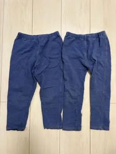 ユニクロ　キッズ　パンツ　100cm 2枚セット