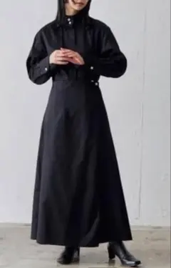 foufou ブラック シャツワンピース サイズ:0