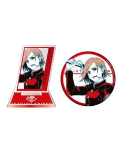 呪術廻戦 あそーとこれくしょんEX 釘崎野薔薇　アクスタ＆缶バッジ