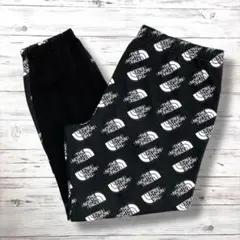 ザノースフェイス スウェットパンツ 総柄 ブラック XXL 1835
