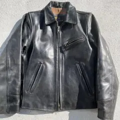 Blue Cross　ブルークロス　ヴィンテージ　カウハイドレザージャケット 2025年最新】BLUE CROSS レザージャケット・ライダースの人気アイテム