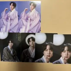 BTS JIN ダルマジュンミニフォトセット