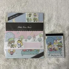 Little Twin Starsキキララ アリス レターセット&メモ 2007のサムネイル