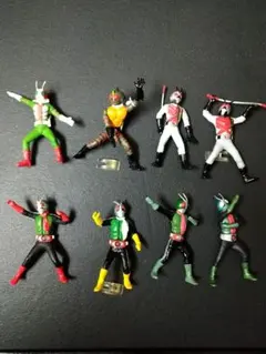 HG仮面ライダー フィギュア 8体セット