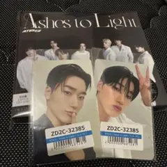 ATEEZ Ashes to Light サン FC特典 トレカ付