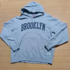 INTERBREED BROOKLYN パーカー グレー XXL 使用感あります