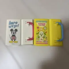 ミッキーマウス＆ワンワン・クータンの子供用ジュースホルダー2つセット