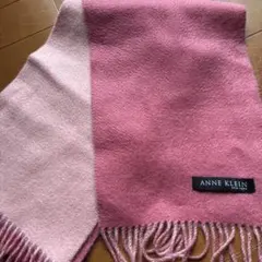 ANNE KLEIN NEW YORK マフラー ピンク アンクライン