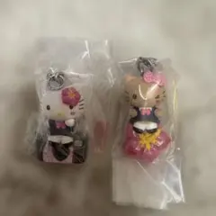 サンリオ 平成ギャルチャーム ハローキティ 日焼けキティ 2個セット