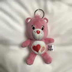 CareBears ケアベア ピンク ハート ぬいぐるみ キーホルダー