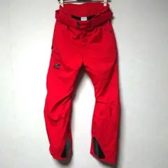最高峰】Marmot GORE-TEX フルジップ サスペンダーパンツ 赤黒 - メルカリ