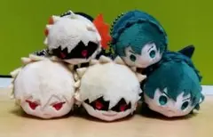 僕のヒーローアカデミア もちもちマスコット ぬいぐるみ 爆豪 緑谷 セット