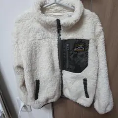 フリースジャケット クリーム色 サイズ120