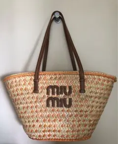 MIU MIU ラタン かごバッグのサムネイル