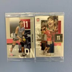 バレーボール女子日本代表ツインウエハース2026山田二千華 レアカード ノーマル