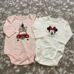 【美品】GAP ⭐︎H &M ベビー肌着長袖 ♡新生児　2点セット