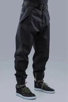 ACRONYM P30A-DS ワイド カーゴ パンツ 黒L アクロニウム - メルカリ