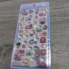 ハローキティ ボンボンドロップシール 縁起物