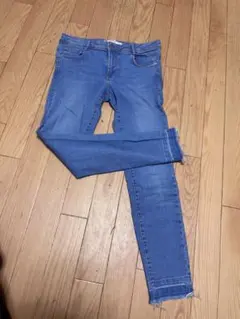 ZARA ライトブルー スキニーデニム ハイウエスト 66 美脚 美品