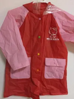 【使用感あり】HELLO KITTY レインコート