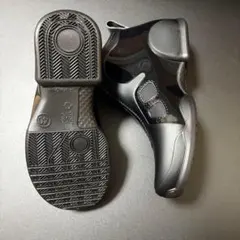 25.0cm レインブーツ ゴム レインシューズ ショート 雨靴 メンズ 防水