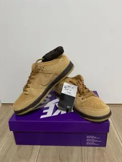 新品未使用　Nike SB Dunk Low Pro ウィート
