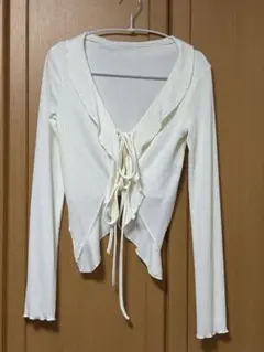 SHEIN Dazy y2k 長袖フリルカーディガンのサムネイル