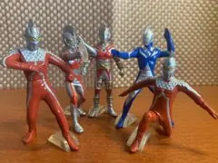 バンダイ　ウルトラマンフィギュア 5体セット(ガシャポン)