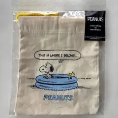 PEANUTS コットンギフトバッグSS SNOOPY