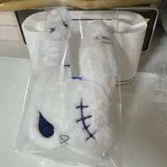 うさぎ ぬいぐるみ マスコット キーホルダー ホワイト
