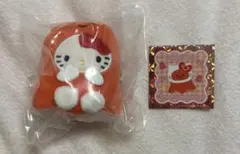セブンイレブン限定　にっこりーノ×サンリオ　マスコット＆ステッカー　ハローキティ