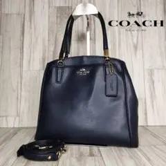 48 COACH コーチ レザー 2WAY ハンドバッグ ショルダーバッグ - メルカリ