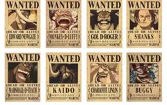 ワンピース　ONEPIECE 手配書　ポスター　懸賞金のサムネイル