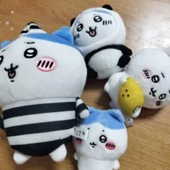 ちいかわ　ぬいぐるみ　マスコット　おまとめ売り　ハチワレ