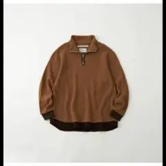 White Mountaineering HALF ZIP ニットプルオーバー