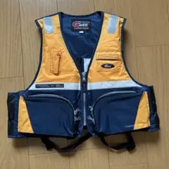 Gett ライフジャケット 140サイズ ネイビー/イエローのサムネイル