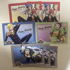 ワンピース 3月バースデー 缶バッジ・ブロマイド