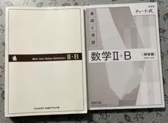 チャート式 基礎と演習 数学II+B 数研出版 白チャート