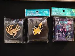 ポケモンカード デッキシールド 3個セット ポケモンセンター 海外