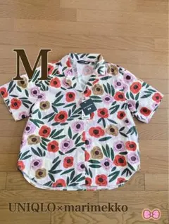 ユニクロby マリメッコ　半袖シャツ　M 未使用品