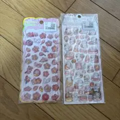 桜の花とシールセット
