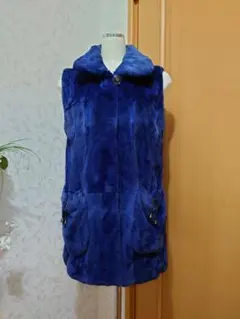 ❤極上美品❤【CHIE】柔らか❤シェアードウィーゼル❤裏地綺麗柄❤のサムネイル