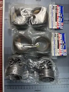 ラスト1】タミヤ キングブラックフット メッキホイール SP-766 未開封