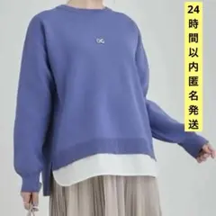 SHOO LA RUE フェイクレイヤード風ニット　新品　シューラルー