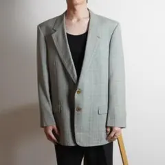 Ermenegildo Zegna チェック柄テーラードジャケット/CZ120 - メルカリ