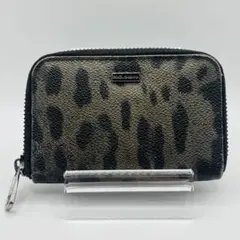 希少◎ DOLCE&GABBANA ミニウォレット 財布 レオパード