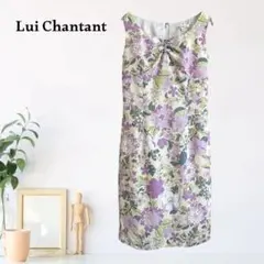 zC1403【M】Lui Chantant ワンピース 花柄 ノースリーブのサムネイル