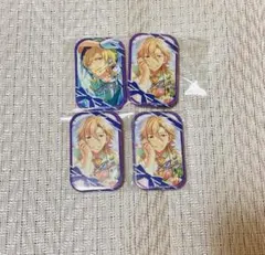 あんスタ 一番カフェ UNDEAD 零 薫 缶バッジ スクエア缶 アクリルバッジ あんスタ 羽風薫 一番カフェ スクエア缶バッジ - メルカリ