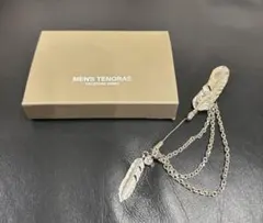 MEN'S TENORAS フェザーモチーフ チェーン ラペルピンのサムネイル