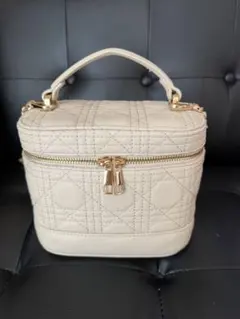 2Wayキルティングチェーンショルダーバニティバッグ　[tr602]